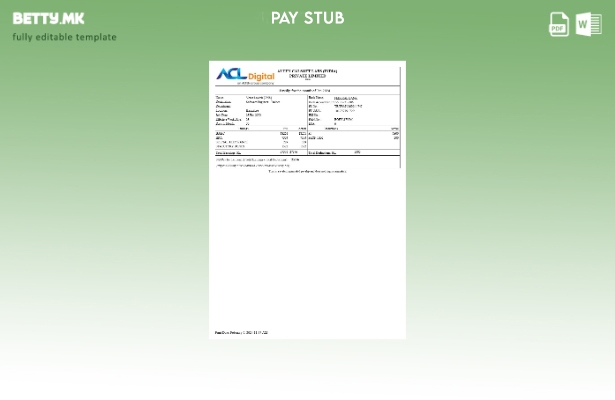 модерен стил Alten Calsoft Labs ACL Дигитален шаблон за уплатница